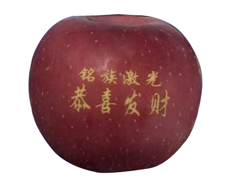 蘋果激光打標(biāo)機打標(biāo)效果圖
